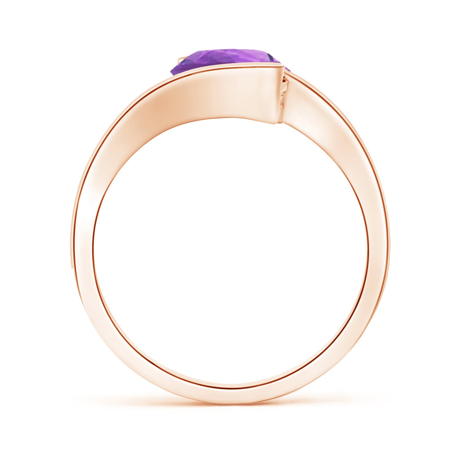 AA - Amethyst / 1.7 CT / 14 KT Rose Gold