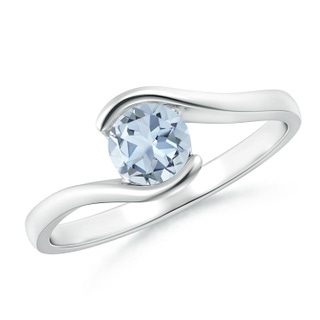 Round A Aquamarine