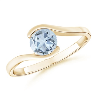 Round A Aquamarine