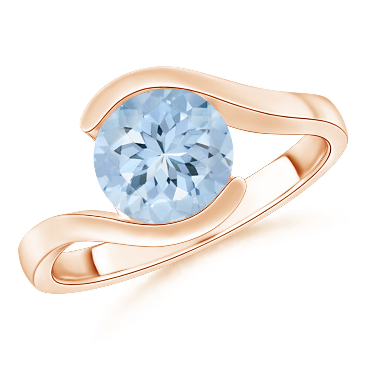 AA - Aquamarine / 1.6 CT / 14 KT Rose Gold