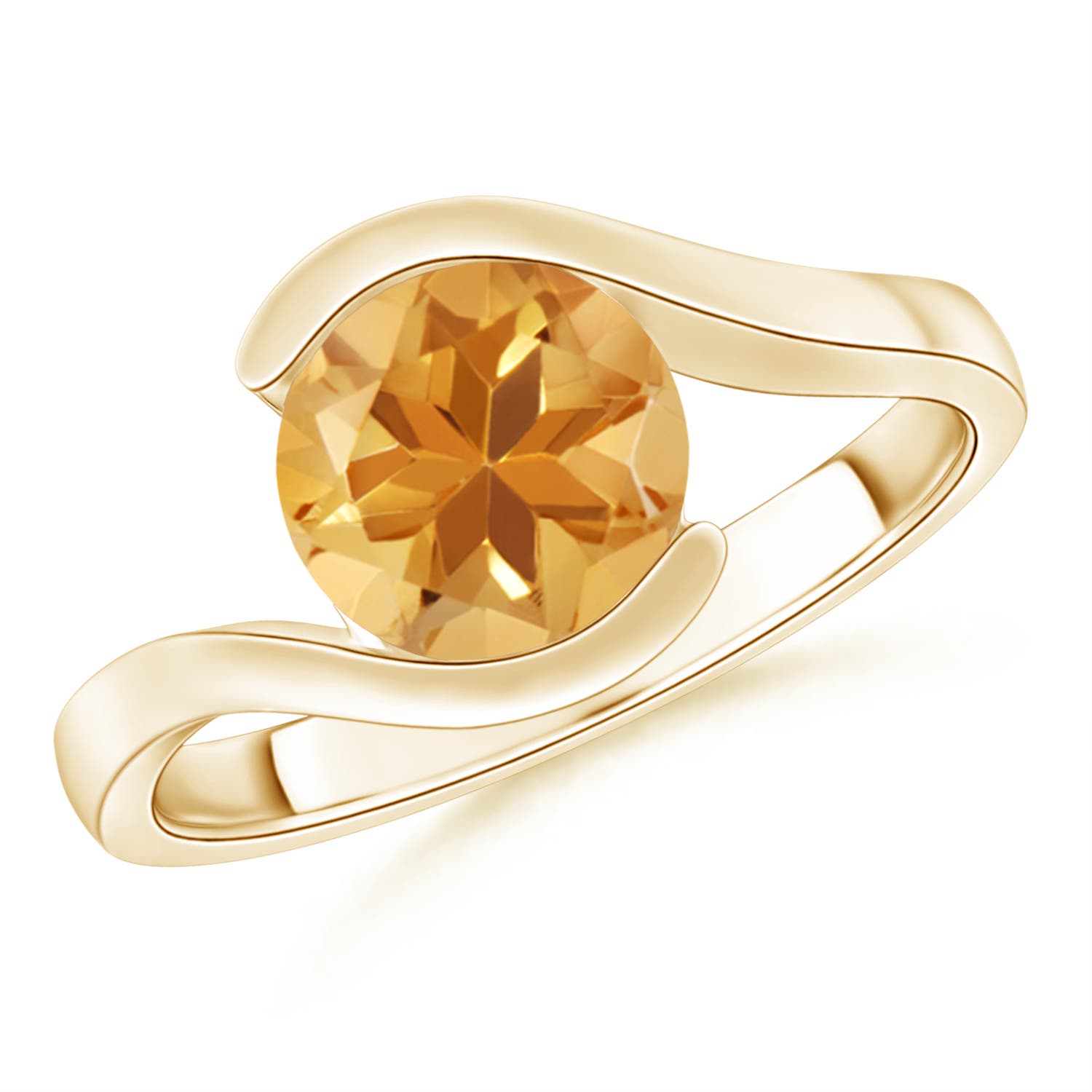 A - Citrine / 1.5 CT / 14 KT Yellow Gold