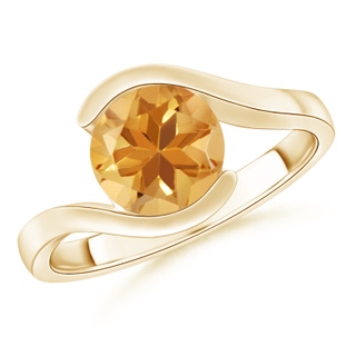 Round A Citrine