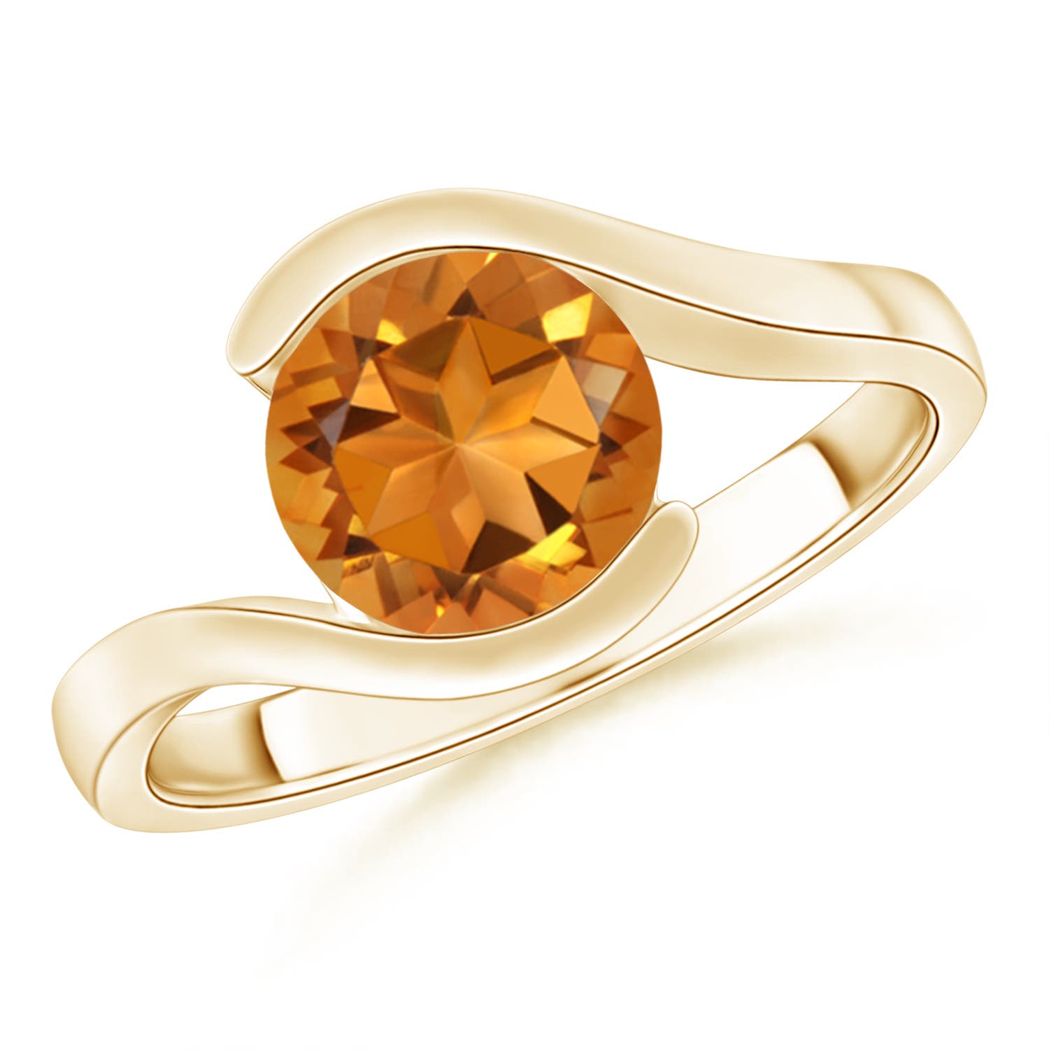 AAA - Citrine / 1.5 CT / 14 KT Yellow Gold