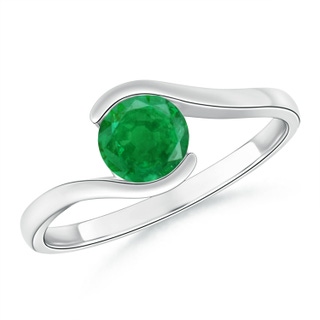 Round AA Emerald