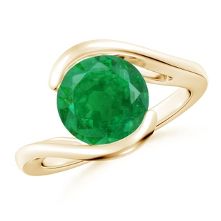 Round AA Emerald