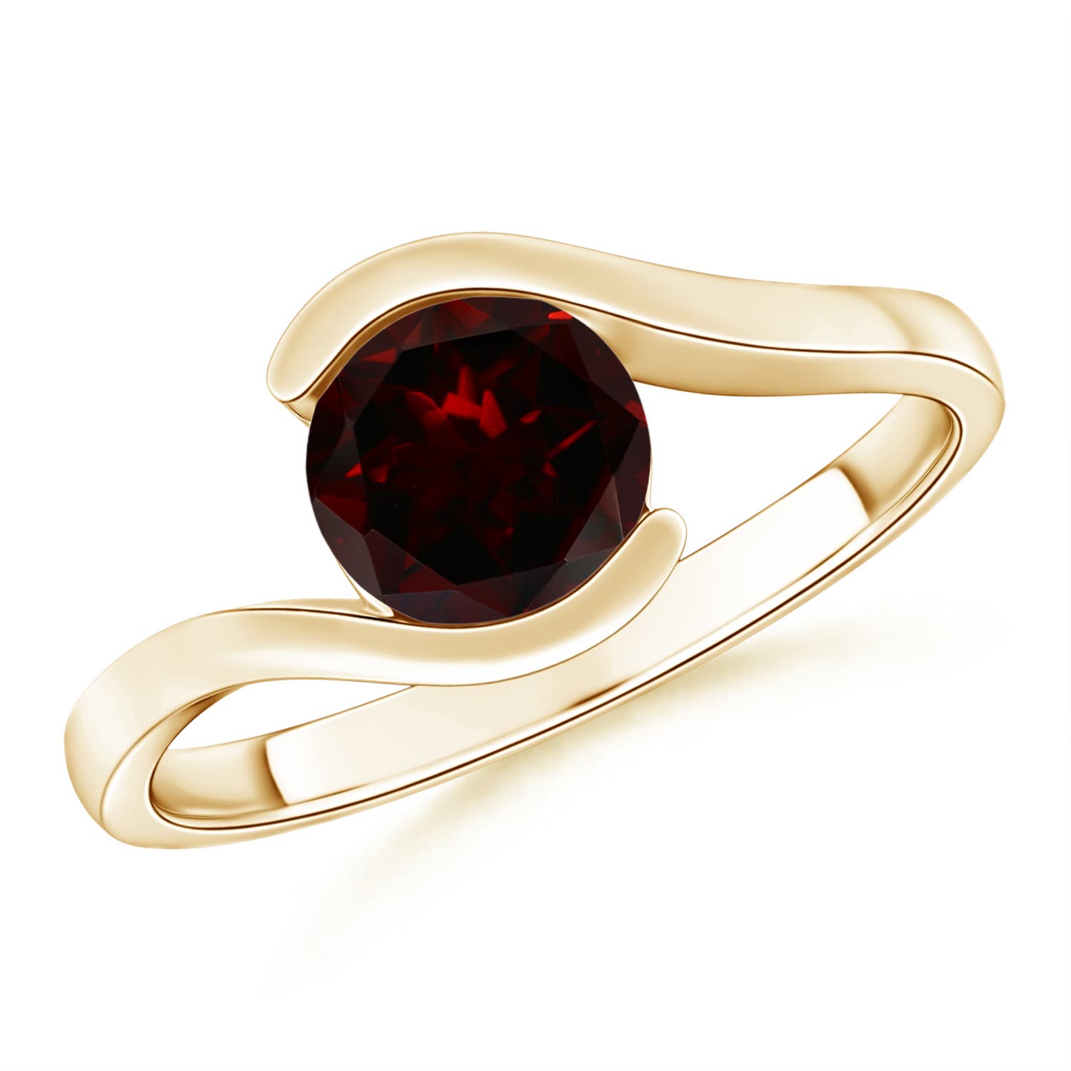 A - Garnet / 1.5 CT / 14 KT Yellow Gold