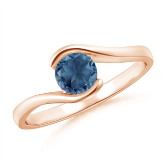 Round A London Blue Topaz