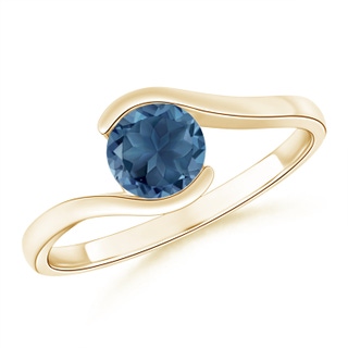 Round A London Blue Topaz