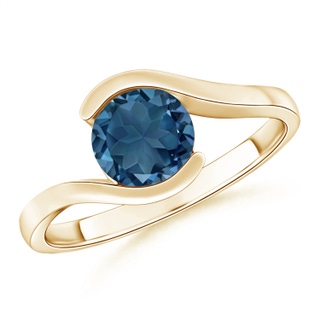 Round AA London Blue Topaz