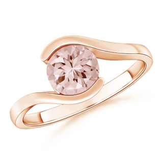 Round AA Morganite