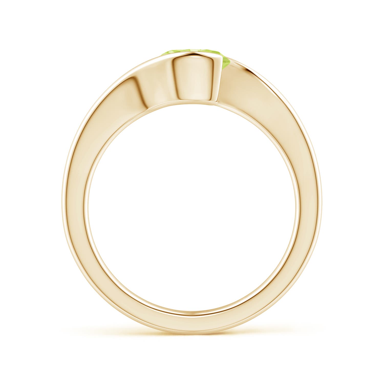 A - Peridot / 1.4 CT / 14 KT Yellow Gold