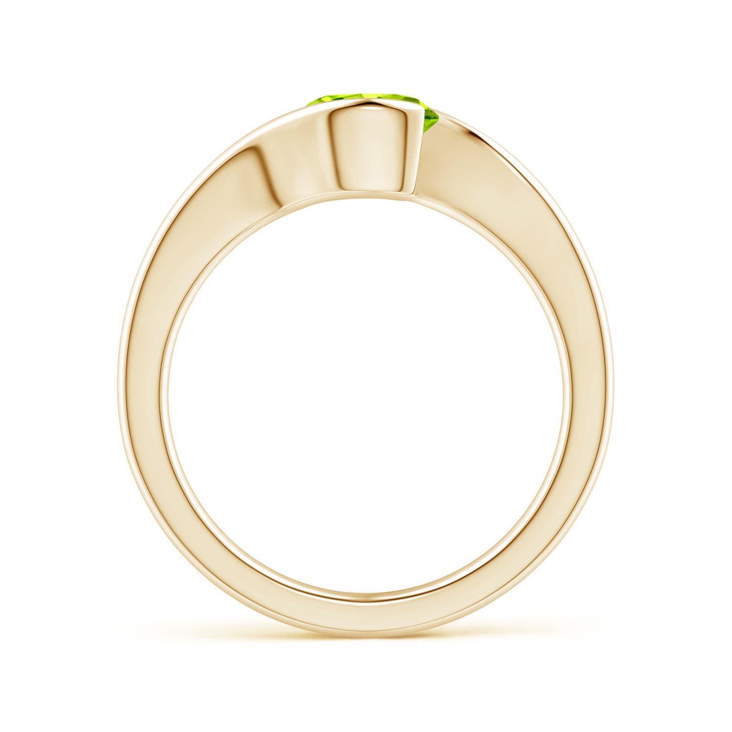 AAA - Peridot / 1.4 CT / 14 KT Yellow Gold