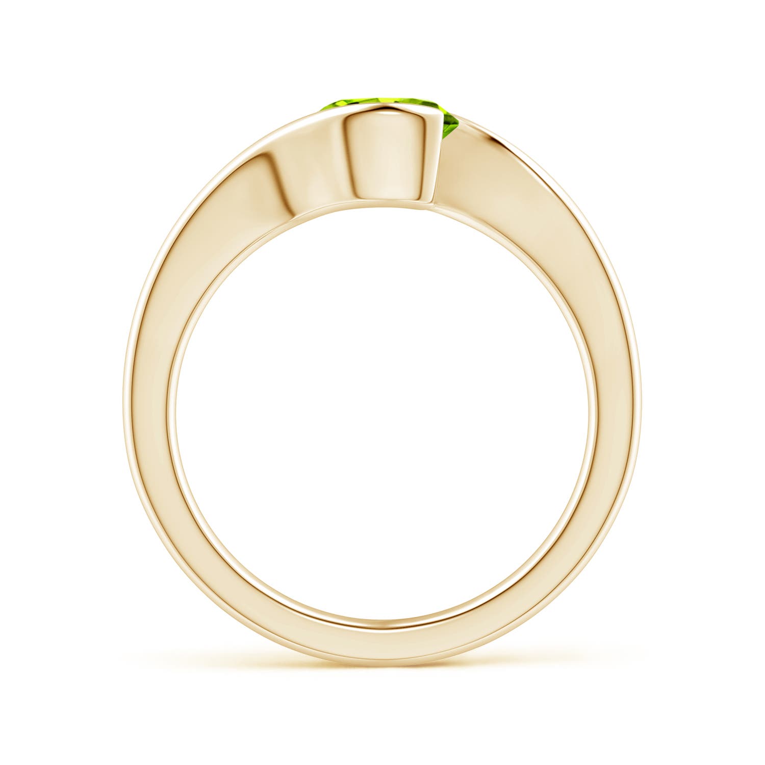 AAAA - Peridot / 1.4 CT / 14 KT Yellow Gold