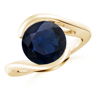Round A Blue Sapphire