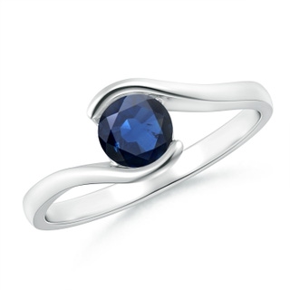 Round AA Blue Sapphire
