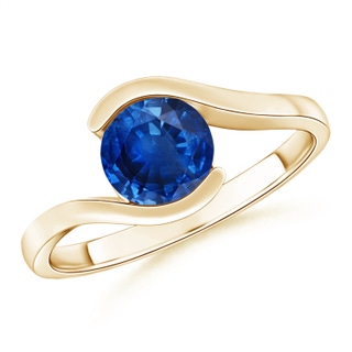 Round AAA Blue Sapphire