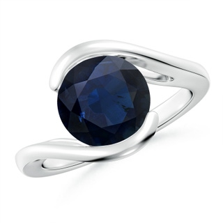 Round A Blue Sapphire