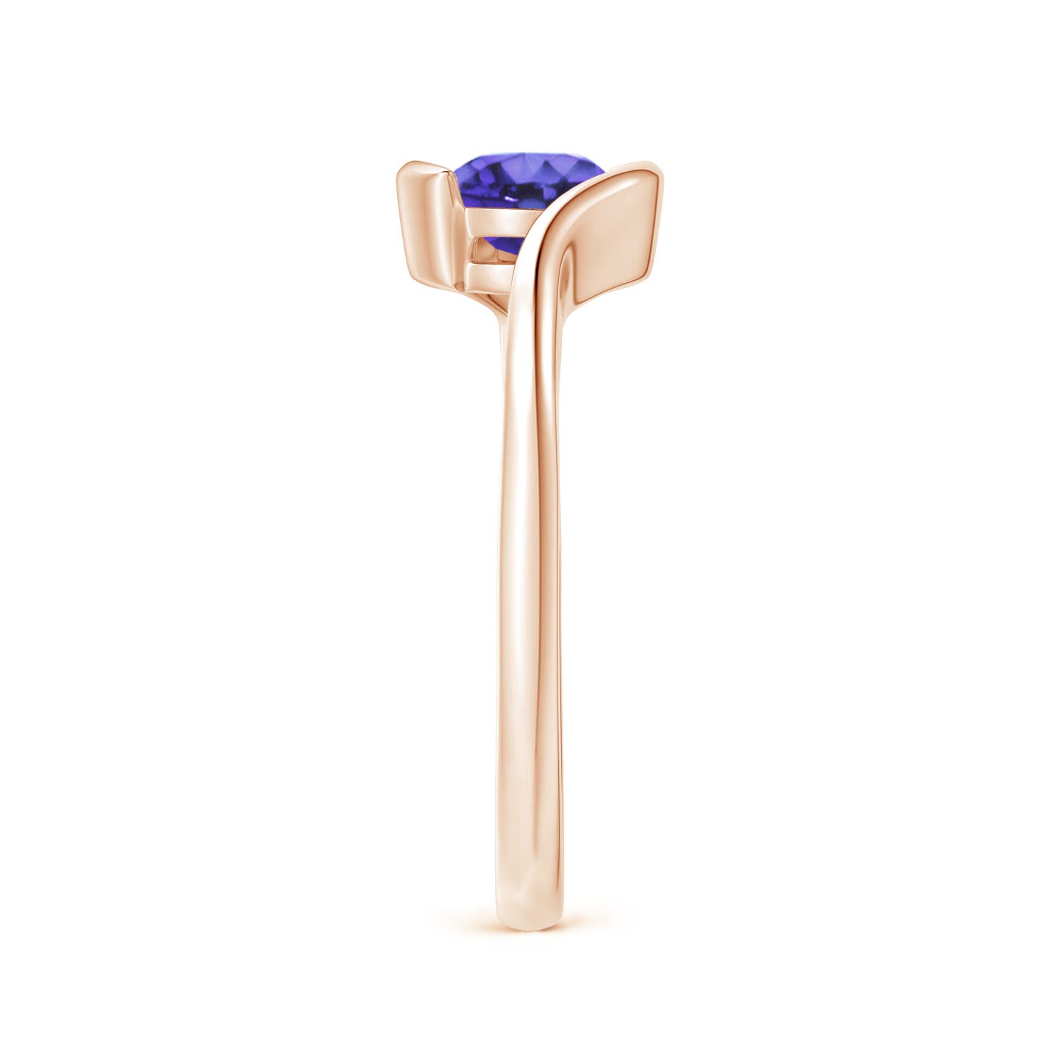 AA - Tanzanite / 0.9 CT / 14 KT Rose Gold