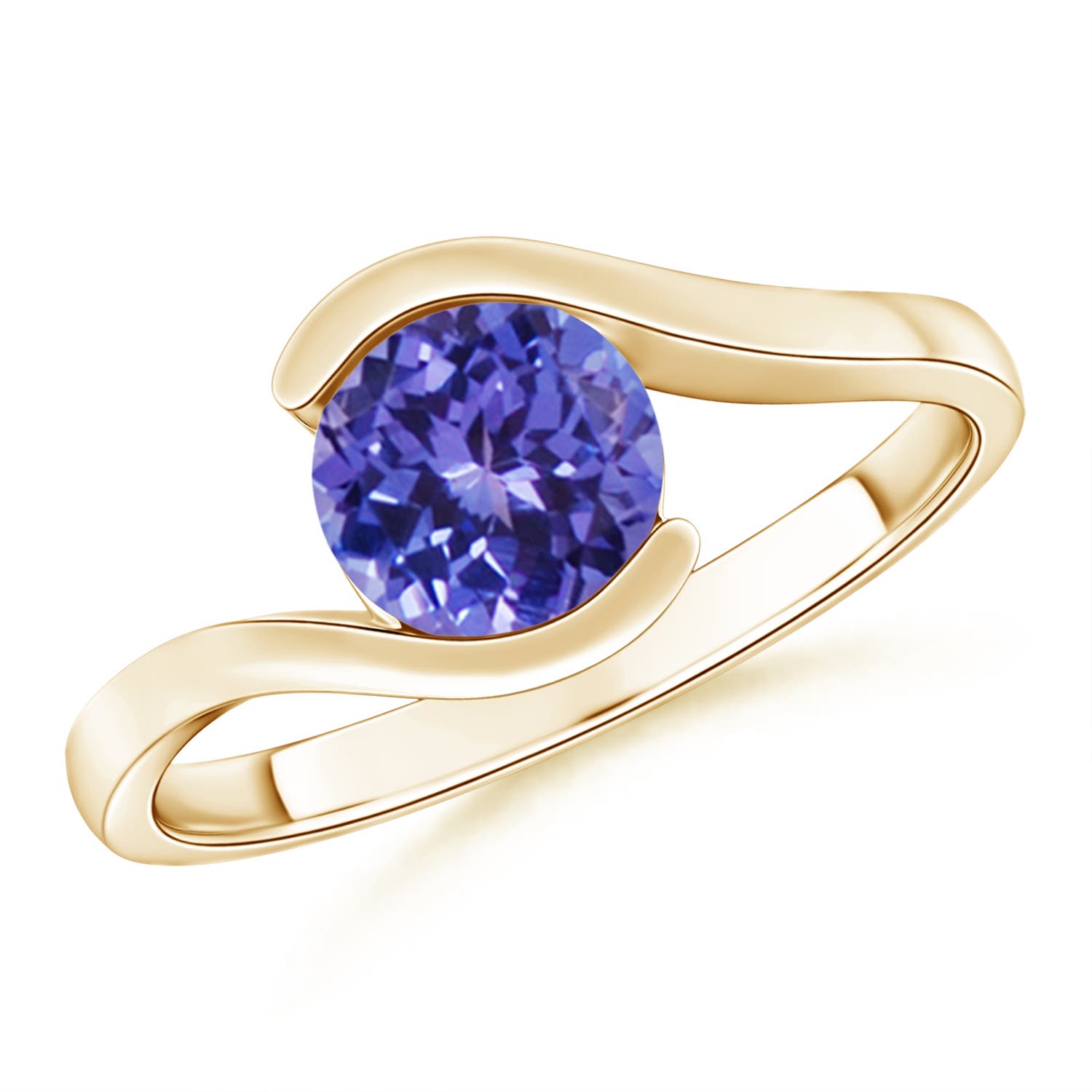 AA - Tanzanite / 1.45 CT / 14 KT Yellow Gold