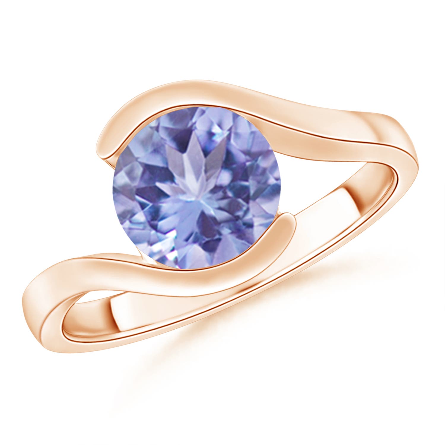 A - Tanzanite / 1.8 CT / 14 KT Rose Gold