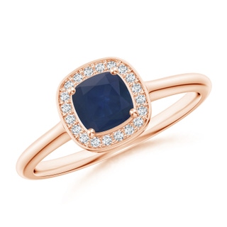 Cushion A Blue Sapphire
