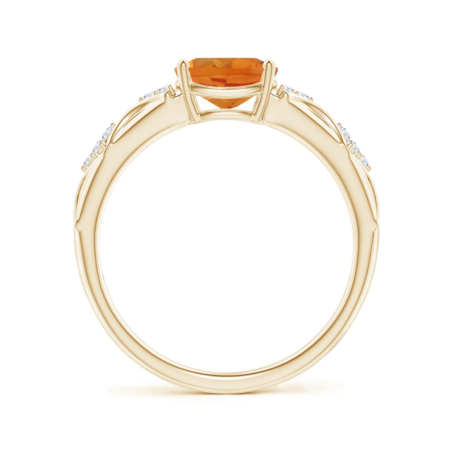 AAA - Citrine / 1.17 CT / 14 KT Yellow Gold