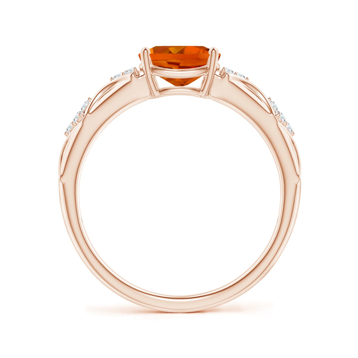 AAAA - Citrine / 1.17 CT / 14 KT Rose Gold