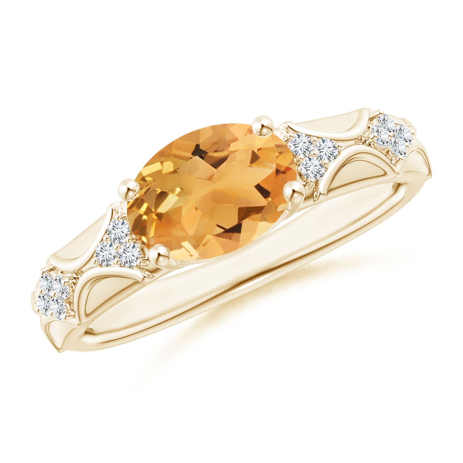 A - Citrine / 1.73 CT / 14 KT Yellow Gold