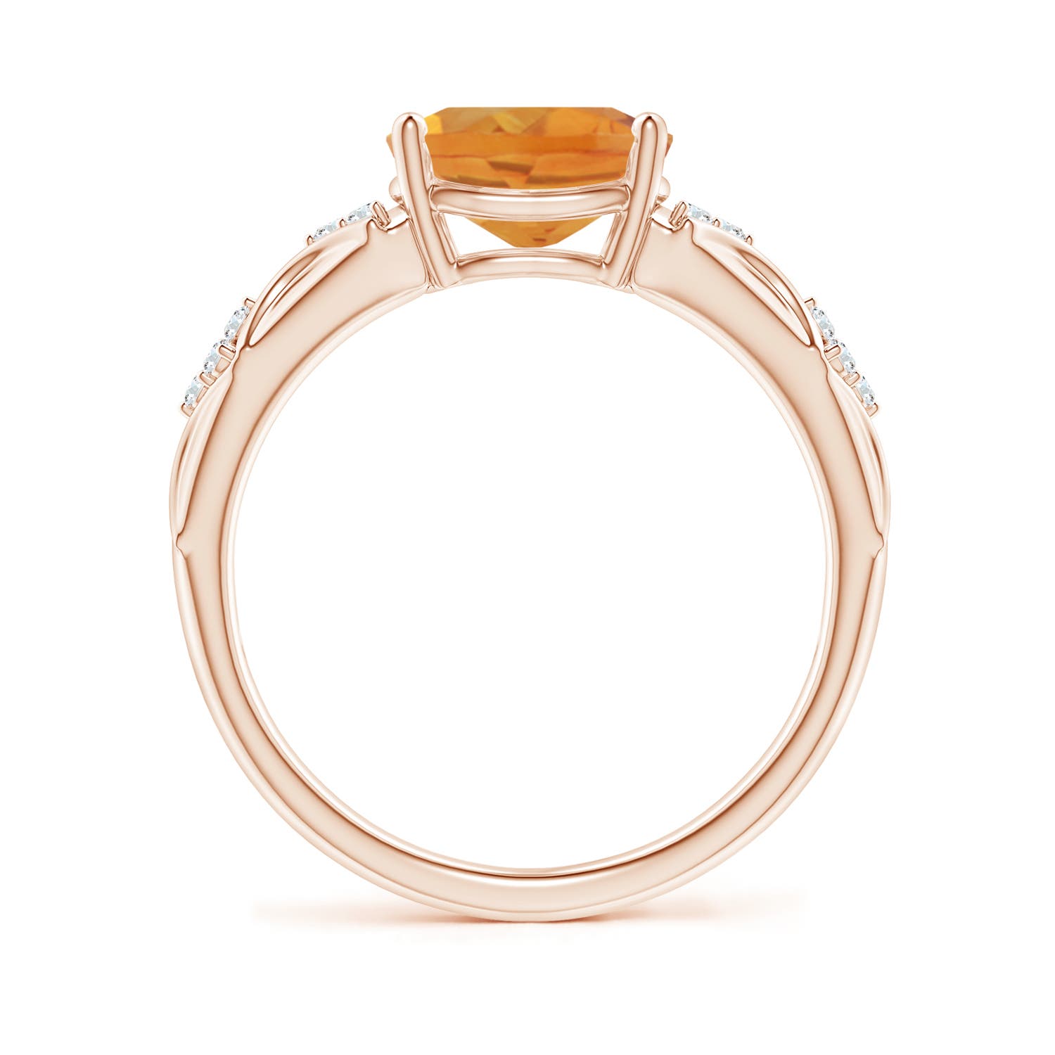 AA - Citrine / 1.73 CT / 14 KT Rose Gold