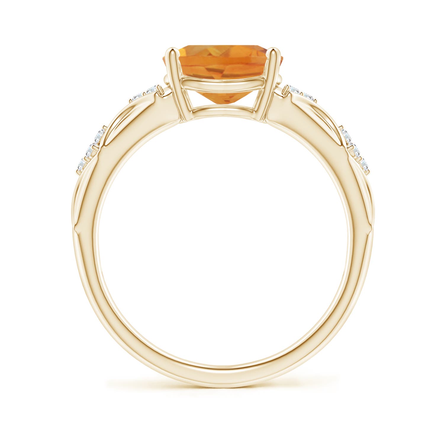 AA - Citrine / 1.73 CT / 14 KT Yellow Gold