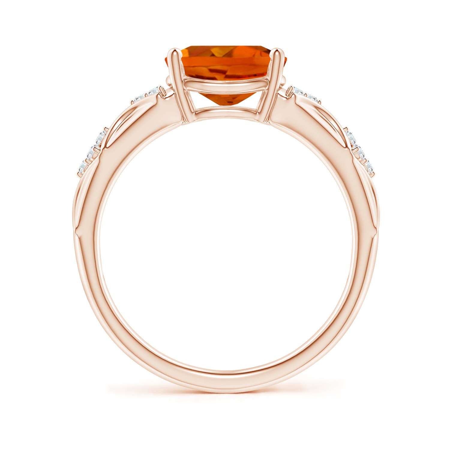 AAAA - Citrine / 1.73 CT / 14 KT Rose Gold