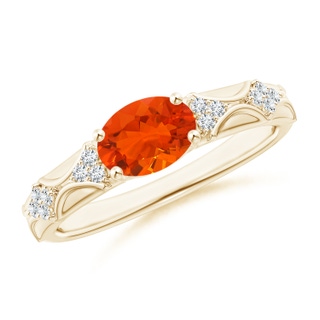 Oval AAA Fire Opal