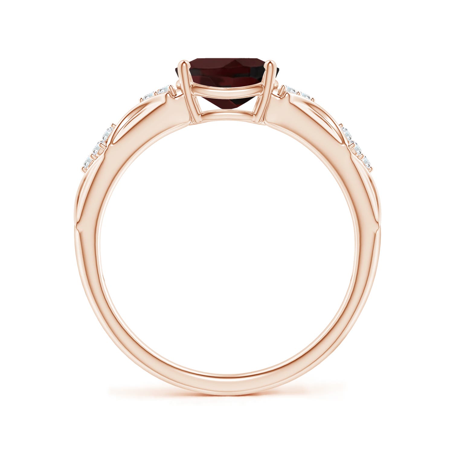 A - Garnet / 1.52 CT / 14 KT Rose Gold