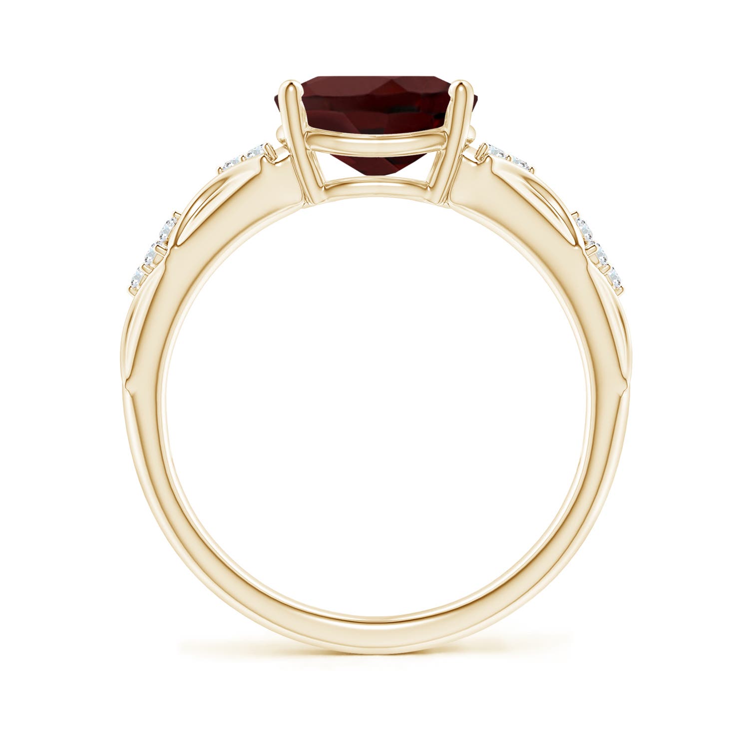 AA - Garnet / 2.08 CT / 14 KT Yellow Gold