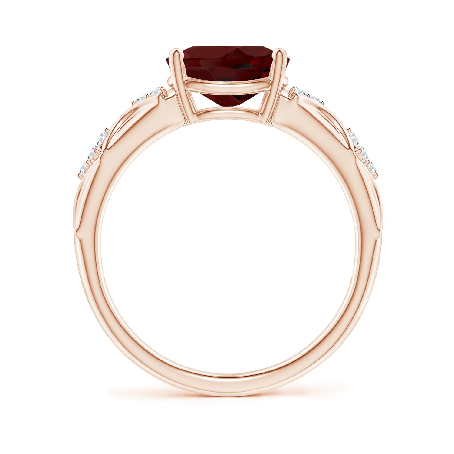 AAA - Garnet / 2.08 CT / 14 KT Rose Gold