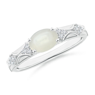 Oval AAAA Moonstone