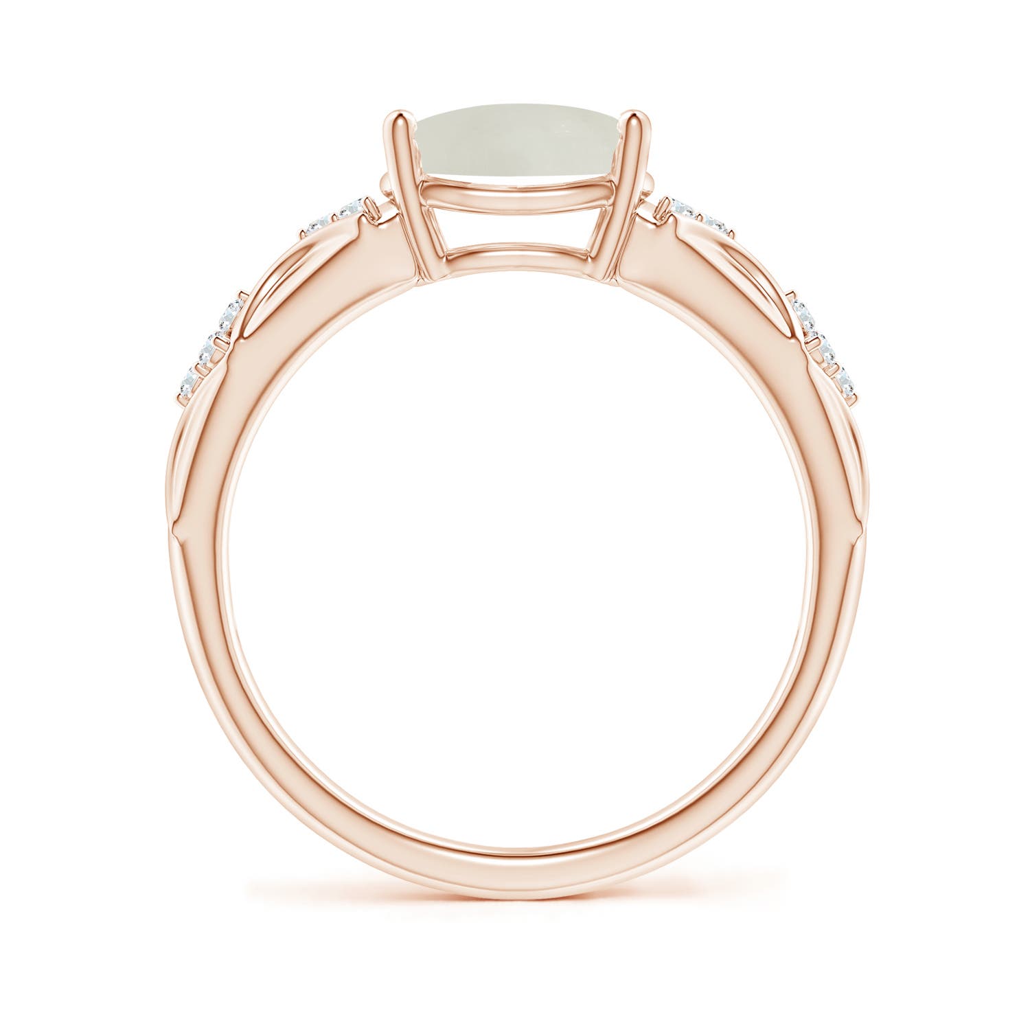 AAA - Moonstone / 1.78 CT / 14 KT Rose Gold