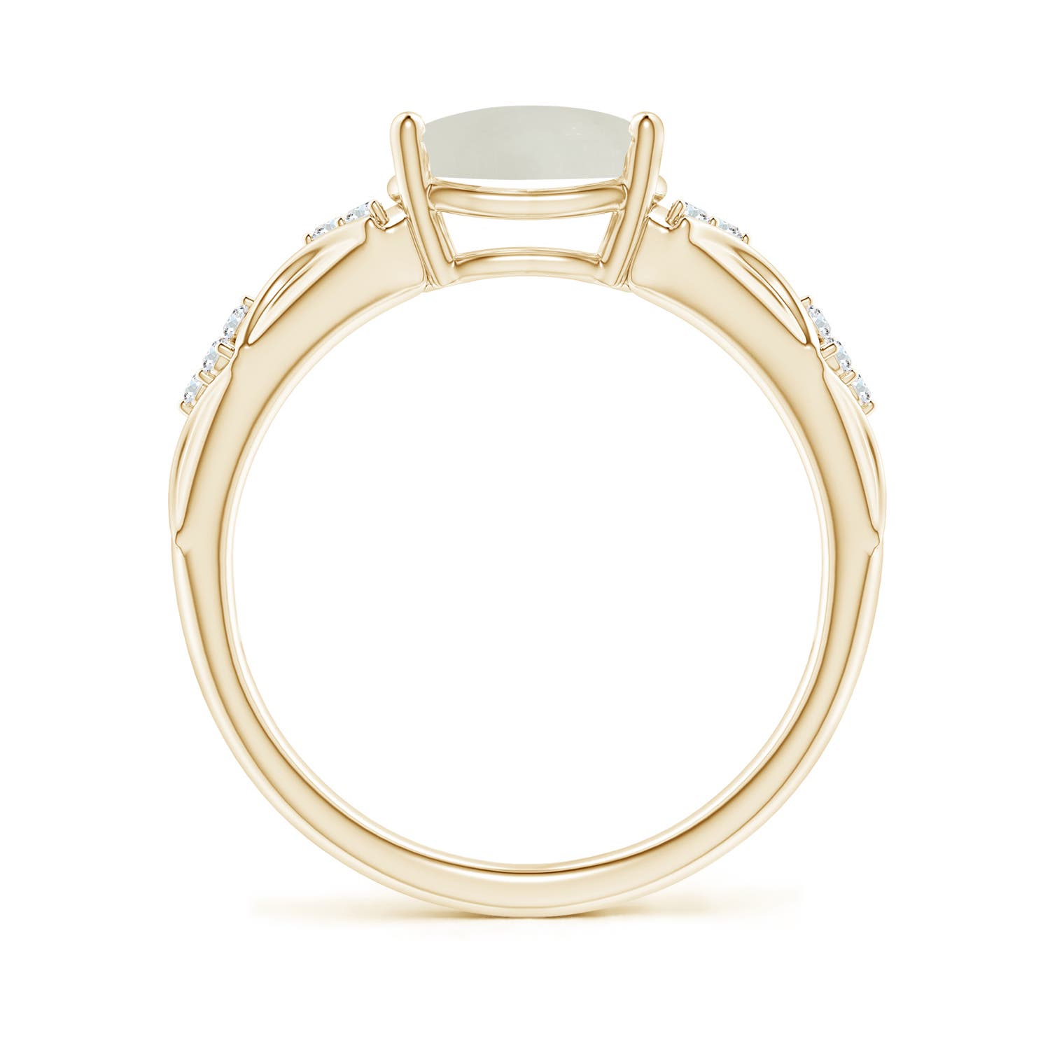 AAA - Moonstone / 1.78 CT / 14 KT Yellow Gold