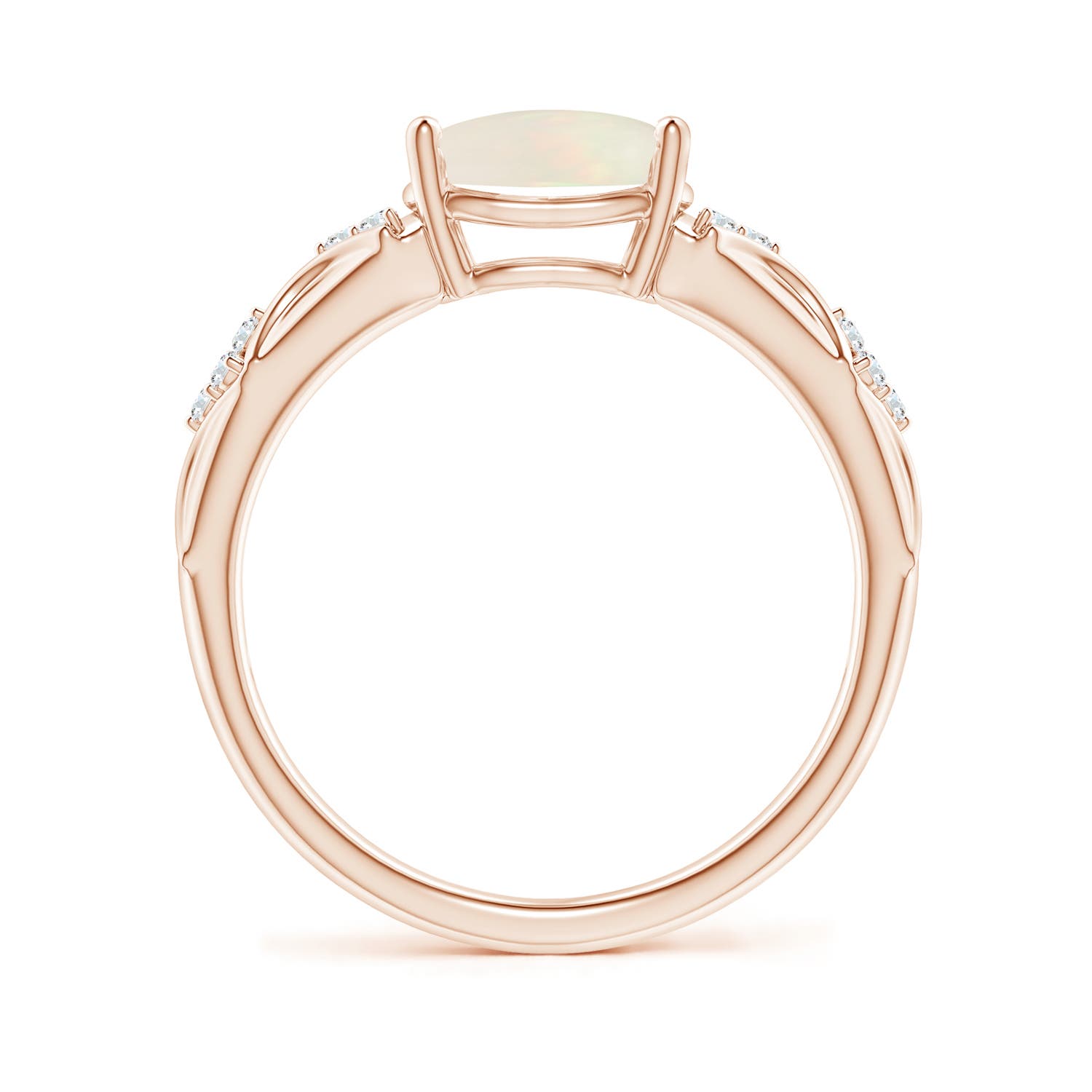 A - Opal / 1.18 CT / 14 KT Rose Gold