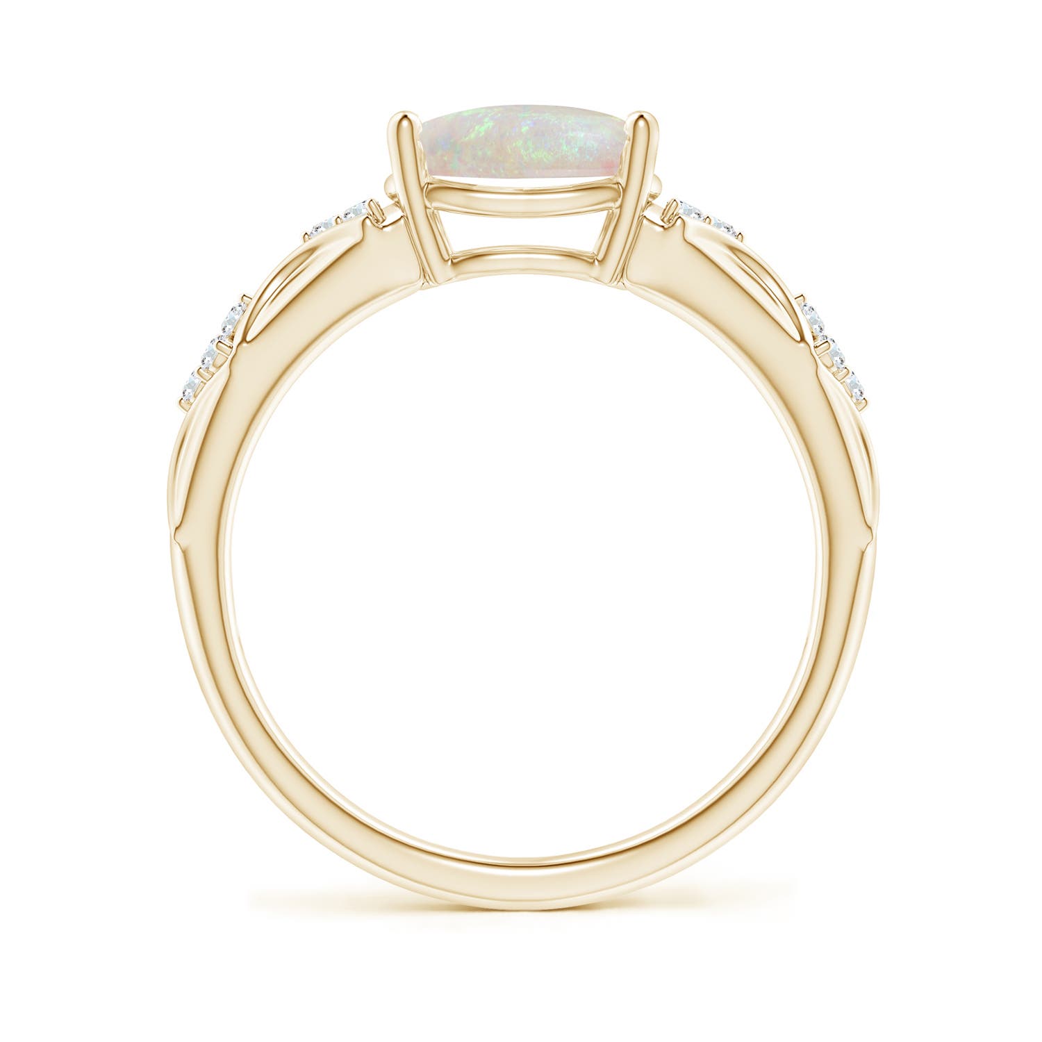 AA - Opal / 1.18 CT / 14 KT Yellow Gold