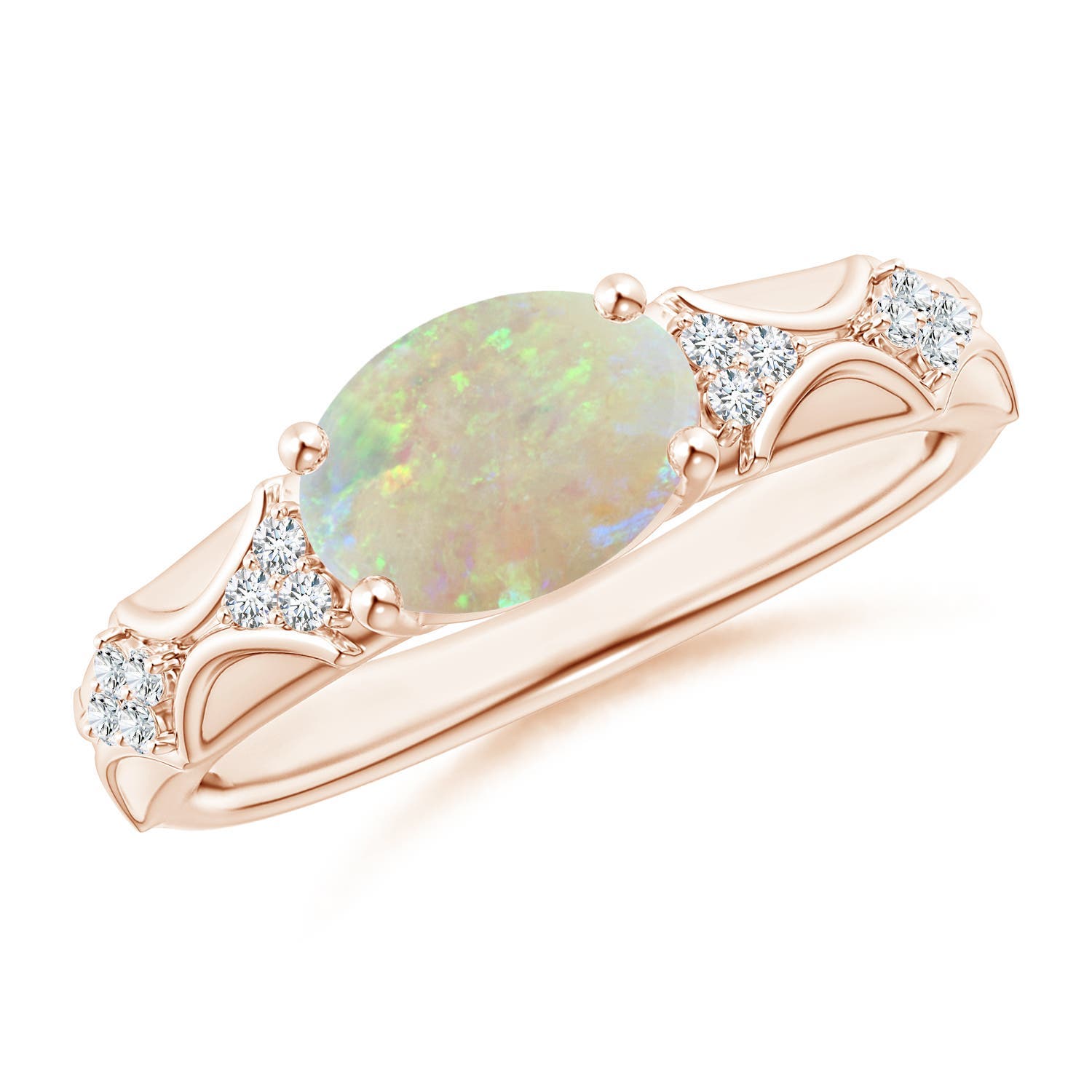 AAA - Opal / 1.18 CT / 14 KT Rose Gold