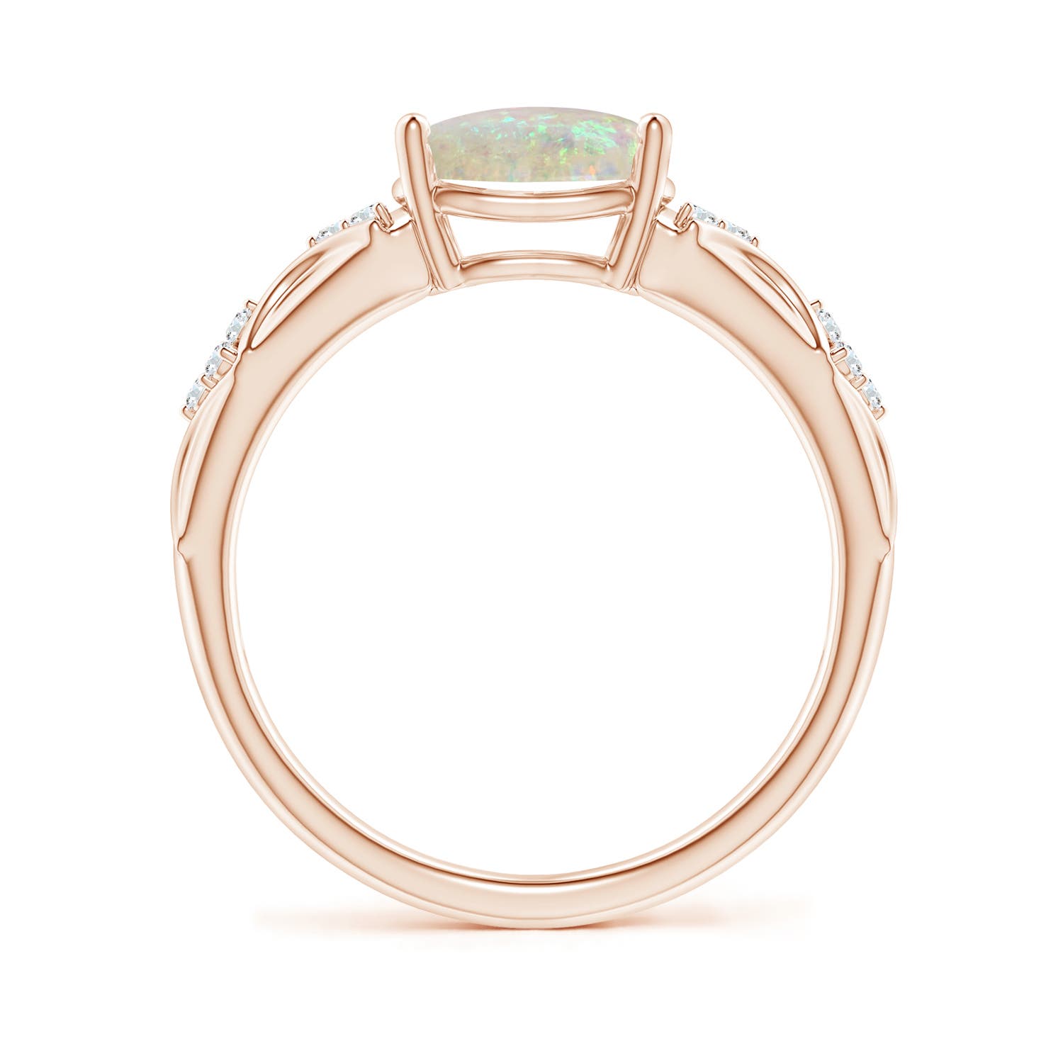 AAA - Opal / 1.18 CT / 14 KT Rose Gold