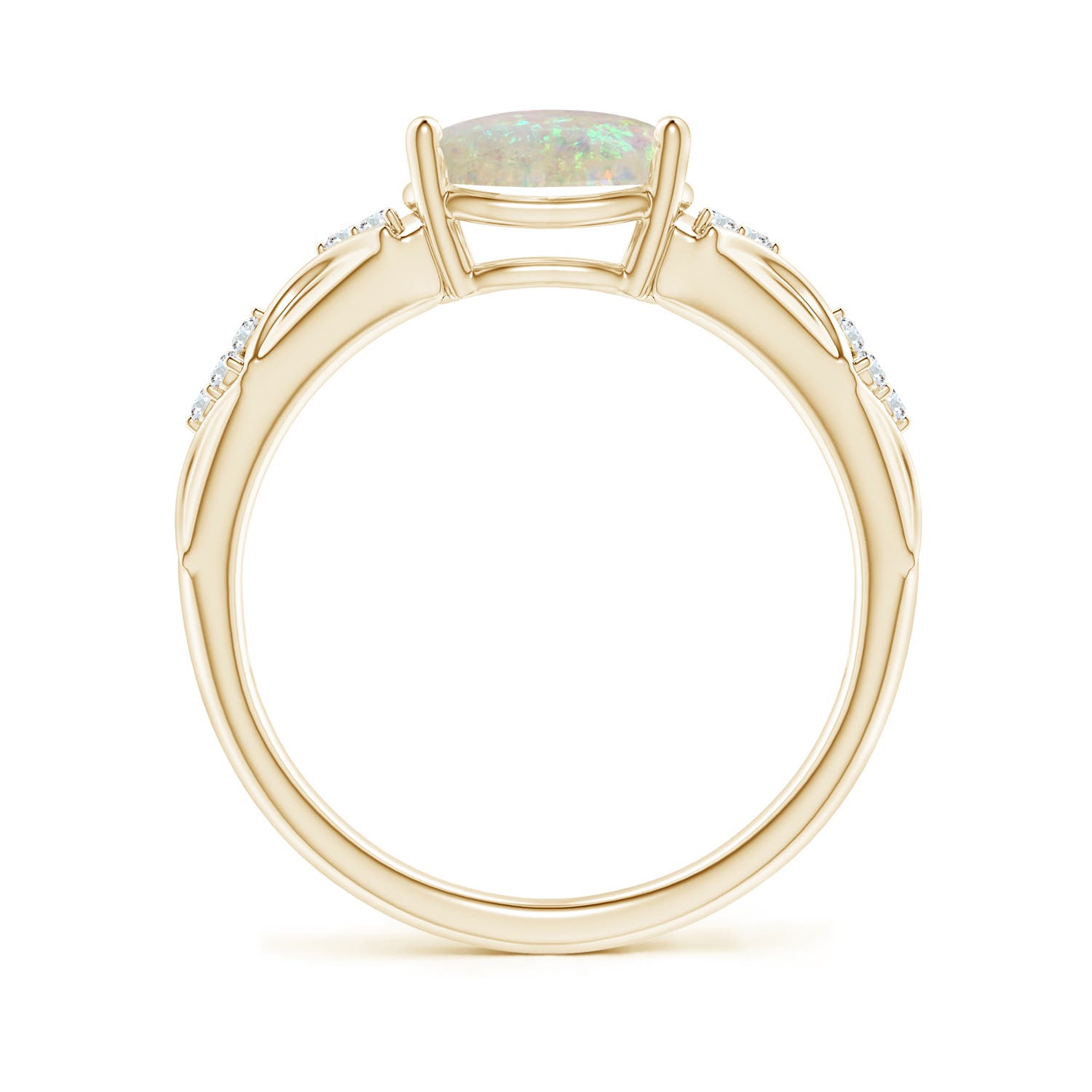 AAA - Opal / 1.18 CT / 14 KT Yellow Gold