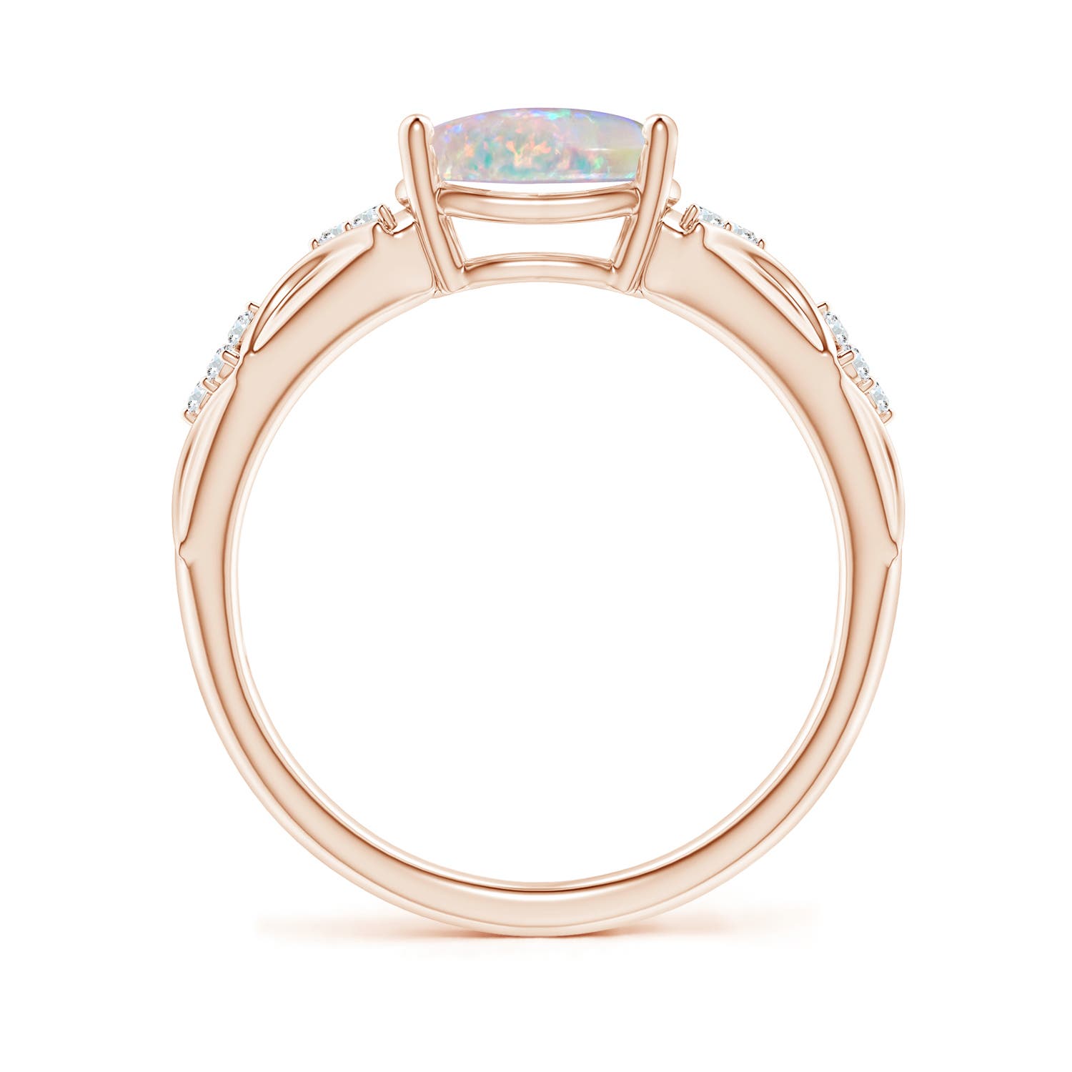 AAAA - Opal / 1.18 CT / 14 KT Rose Gold