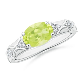 Oval A Peridot
