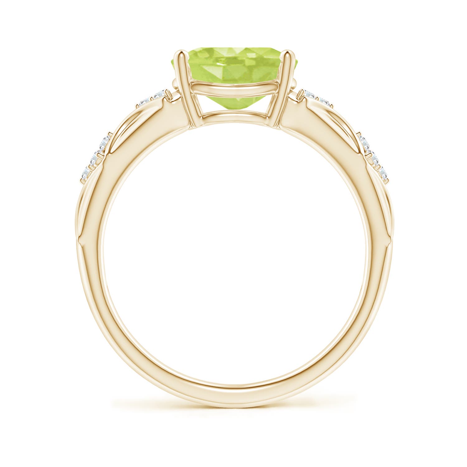 A - Peridot / 1.98 CT / 14 KT Yellow Gold