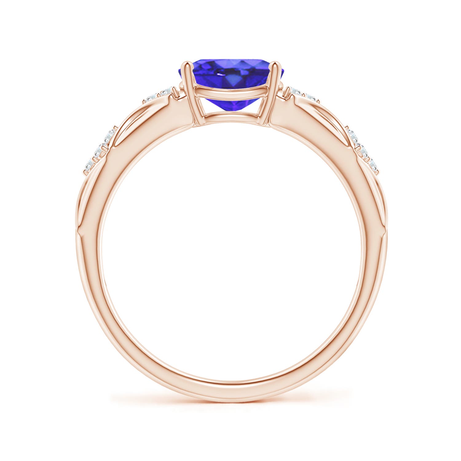 AA - Tanzanite / 1.32 CT / 14 KT Rose Gold