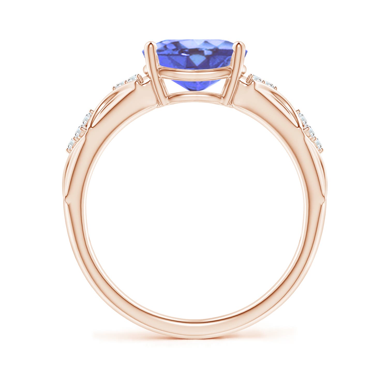 A - Tanzanite / 1.98 CT / 14 KT Rose Gold