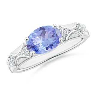 Oval A Tanzanite
