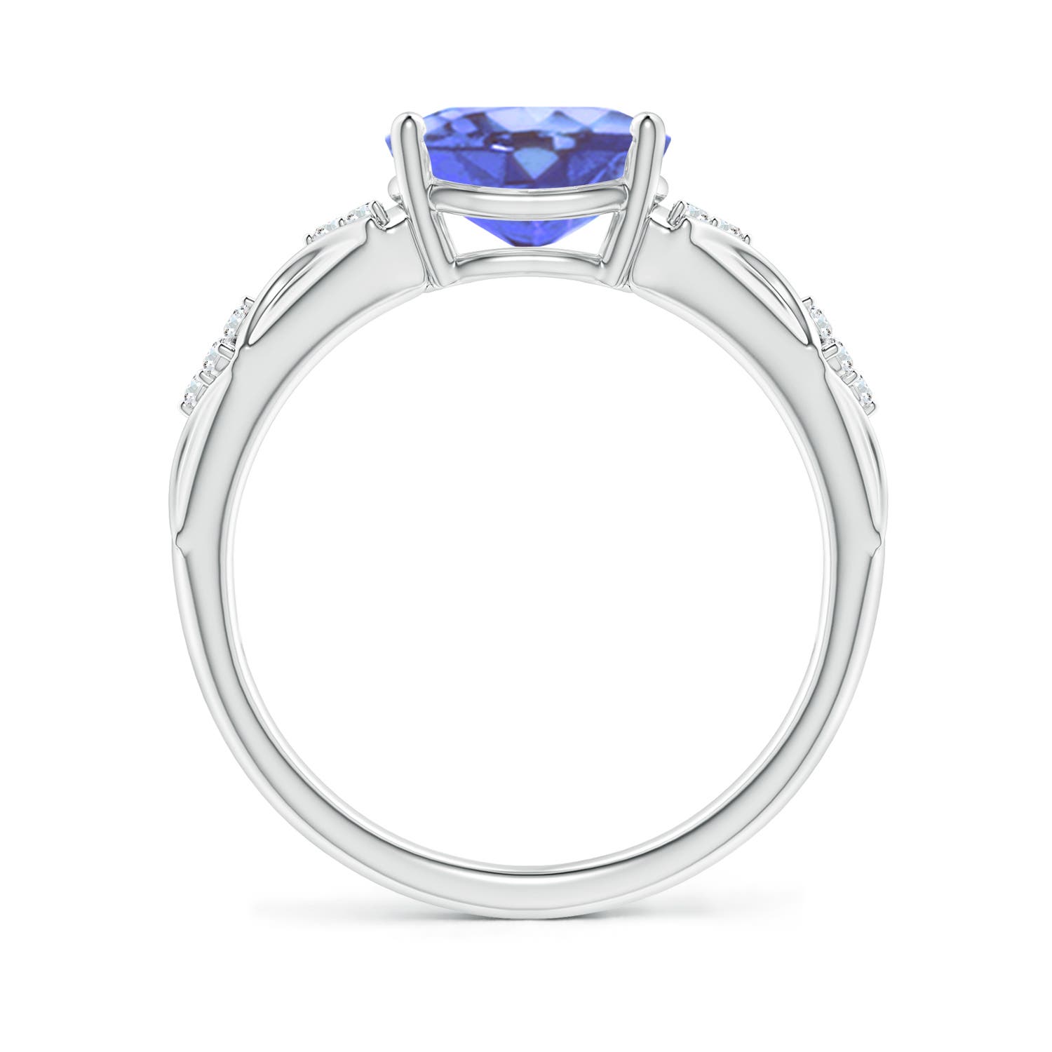 A - Tanzanite / 1.98 CT / 14 KT White Gold